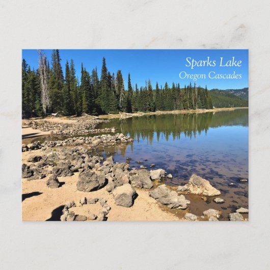 Sparks Lake, OR Briefkaart (Voorkant)