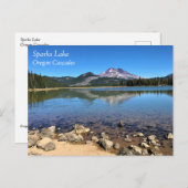 Sparks Lake, OR Briefkaart (Voorkant / Achterkant)