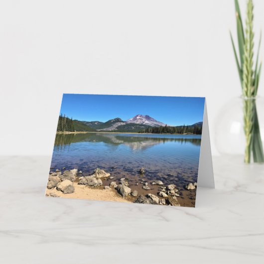 Sparks Lake, OR Kaart (Voorkant)