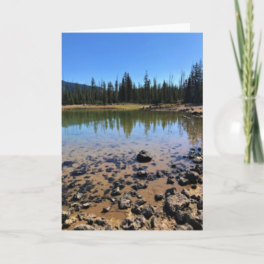 Sparks Lake, OR Kaart (Voorkant)