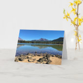 Sparks Lake, OR Kaart (Gele Bloem)