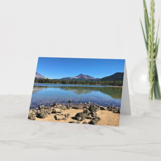 Sparks Lake, OR Kaart (Voorkant)
