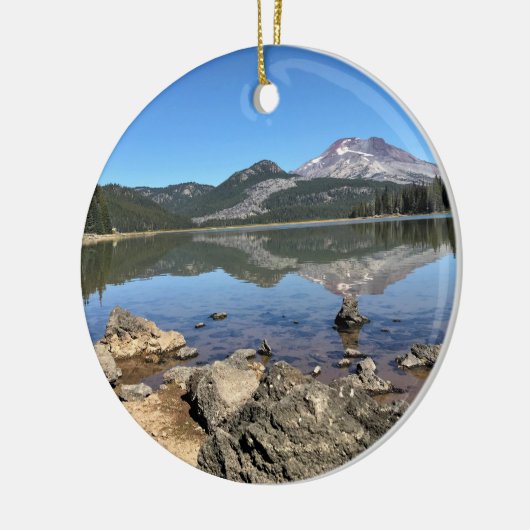Sparks Lake, OR Keramisch Ornament (Links)
