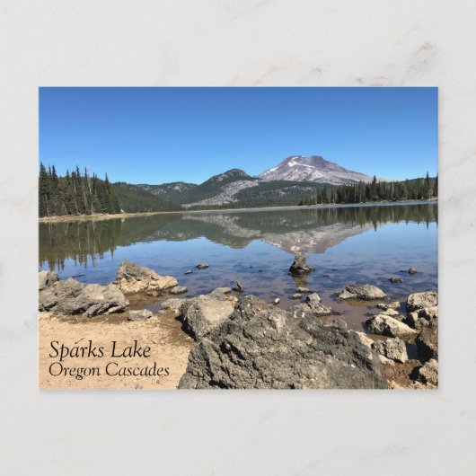 Sparks Lake, Oregon Briefkaart (Voorkant)
