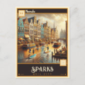 Sparks, Nevada |  Briefkaart (Voorkant)