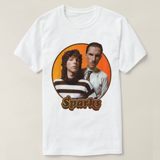 Sparks Retro Sparks Band Tribute T-shirt (Design voorkant)