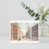 Sparks Street in het  Briefkaart van Ottawa (Staand voorkant)