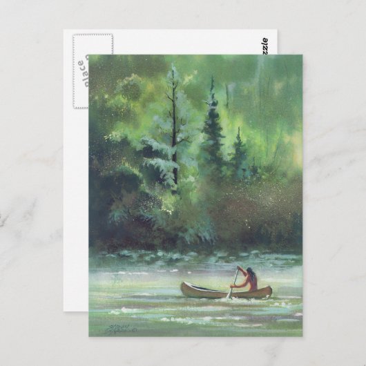 SPARKWATEREN VAN SHARON SHARPE BRIEFKAART (Voorkant / Achterkant)