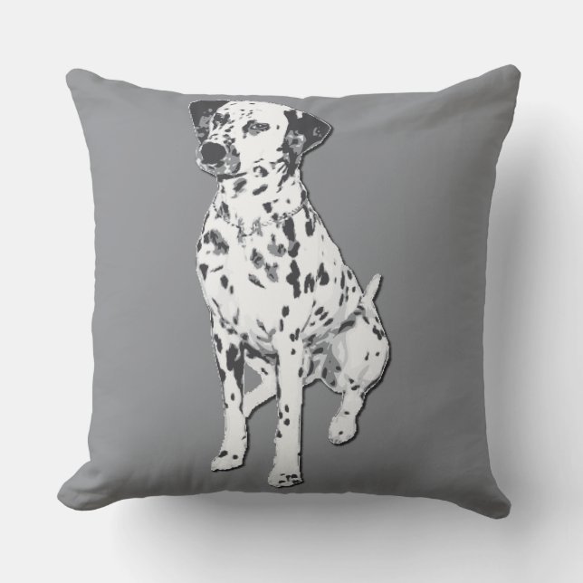 Sparky Dalmatiër Hond Kussen (Voorkant)