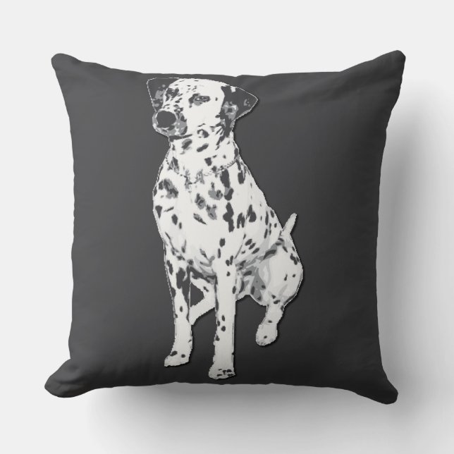 Sparky Dalmatische hond Kussen (Voorkant)