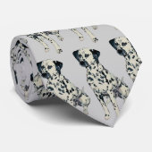 Sparky Dalmatische Hond Stropdas (Opgerold)