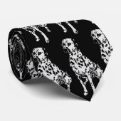 Sparky Dalmatische Hond Stropdas (Opgerold)