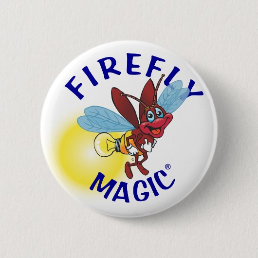 "Sparky" de Firefly-Button Ronde Button 5,7 Cm (Voorkant)