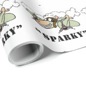 "Sparky" de P-38 Lightning Cadeaupapier (Rol Hoek)