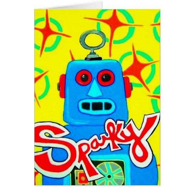 Sparky de Robot (Voorkant)