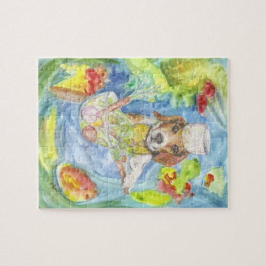 Sparky Dog de puzzel (Horizontaal)