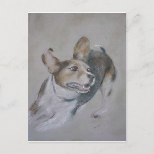 Sparky Dog: Lopend Briefkaart (Voorkant)