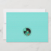 Sparky Dragon Baby Shower Uitnodigingen Jongens #1 (Achterkant)