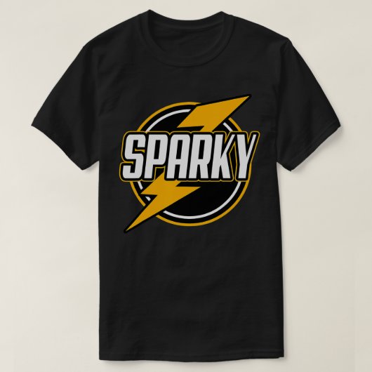 Sparky Electricia T-shirt (Design voorkant)