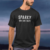Sparky Electricien - Elektrobedrijf Business T-shirt