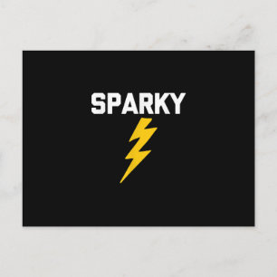 Sparky Grappige Uitspraak Sarcasme Nieuwigheid El Briefkaart