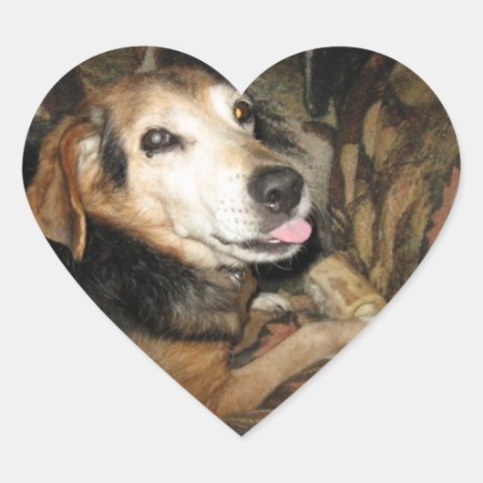 Sparky Hart Sticker (Voorkant)