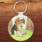 Sparky in de viskom sleutelhanger (Voorkant)