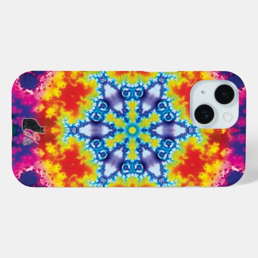 Sparky Kaleidoscope Case-Mate iPhone Case (Achterkant (horizontaal))