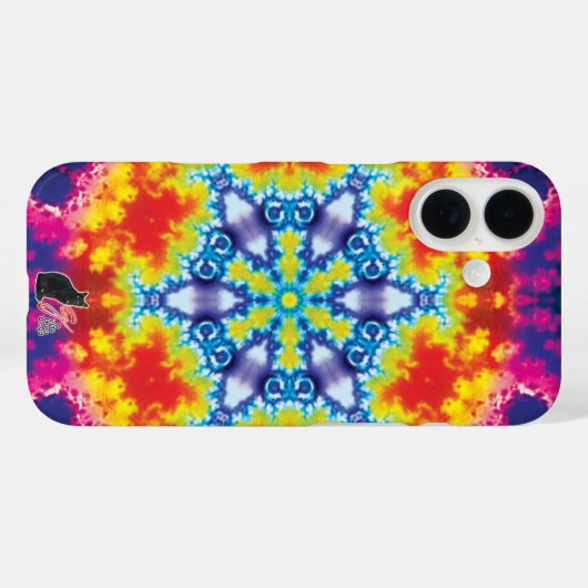 Sparky Kaleidoscope Case-Mate iPhone Case (Achterkant (horizontaal))