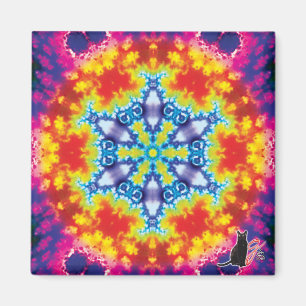 Sparky Kaleidoscope Magnet