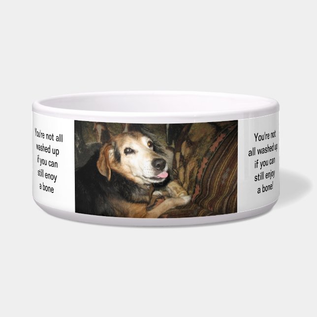 Sparky the Beagle Voerbakje (Voorkant)