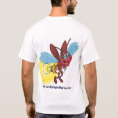Sparky the Firefly T-shirt (Achterkant)