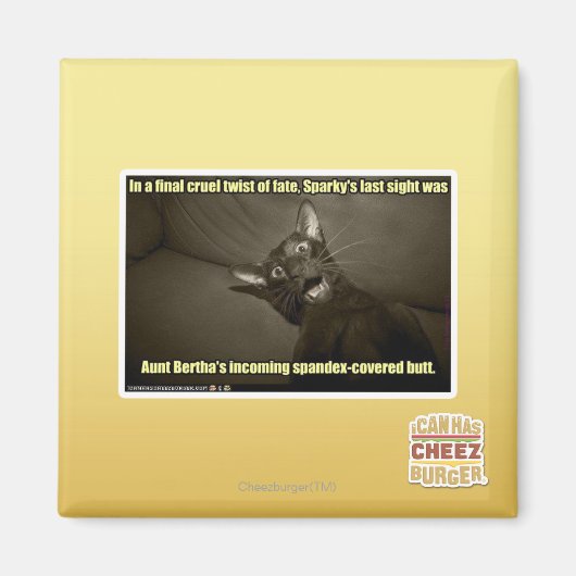 Sparky's laatste gezicht magneet (Voorkant)