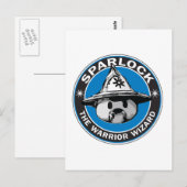 Sparlock de Tovenaar van de Warrior Briefkaart (Voorkant / Achterkant)