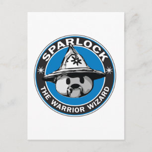 Sparlock de Tovenaar van de Warrior Briefkaart
