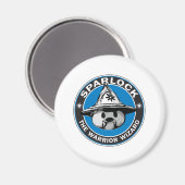 Sparlock de Tovenaar van de Warrior Magneet (Voorkant / Achterkant)