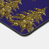 Sparly kerstboom, maan, sterren bureaumat (Hoek)