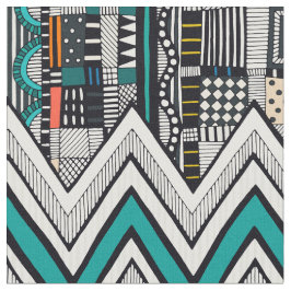 SPARRE blauwgroen verbinding Stof