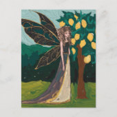 Sparrelboom Fee Schilderij Briefkaart (Voorkant)