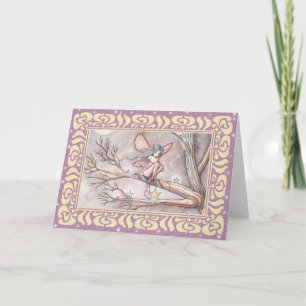 Sparren van Sterren Fee Blank Card door Molly Harr Kaart