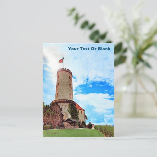 Sparrenberg Castle Briefkaart (Staand voorkant)