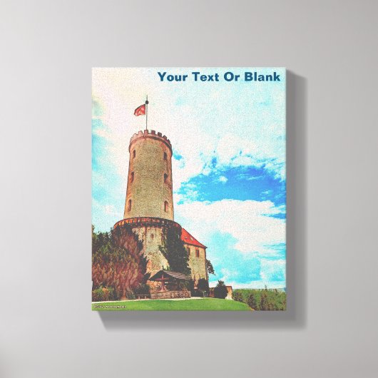 Sparrenberg Castle Canvas Afdruk (Voorkant)