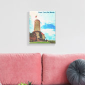 Sparrenberg Castle Canvas Afdruk (Insitu (Woonkamer))