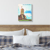 Sparrenberg Castle Canvas Afdruk (Insitu (Slaapkamer))