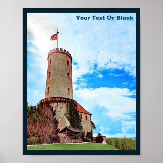 Sparrenberg Castle Poster (Voorkant)