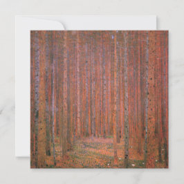 Sparrenbos (van Gustav Klimt) Kaart
