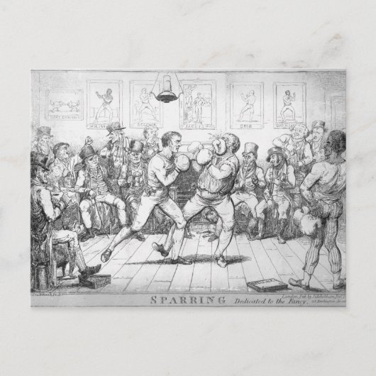 Sparring, 1817 briefkaart (Voorkant)