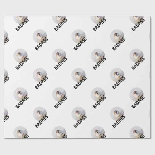 Sparrow - Badass Cadeaupapier (Vlak)