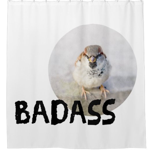 Sparrow - Badass Douchegordijn (Voorkant)