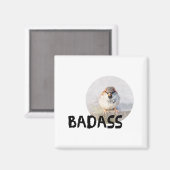 Sparrow - Badass Magneet (Voorkant / Achterkant)